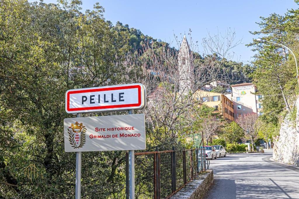 Havre De Paix Et Vue Exceptionnelle Proche Monaco Βίλα Peille Εξωτερικό φωτογραφία